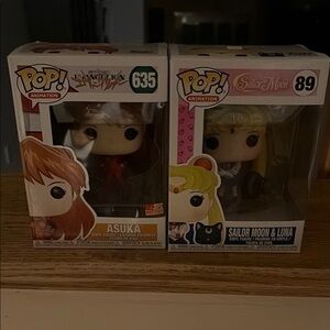 Sailor Moon and Asuka Funko Pops ❗️
